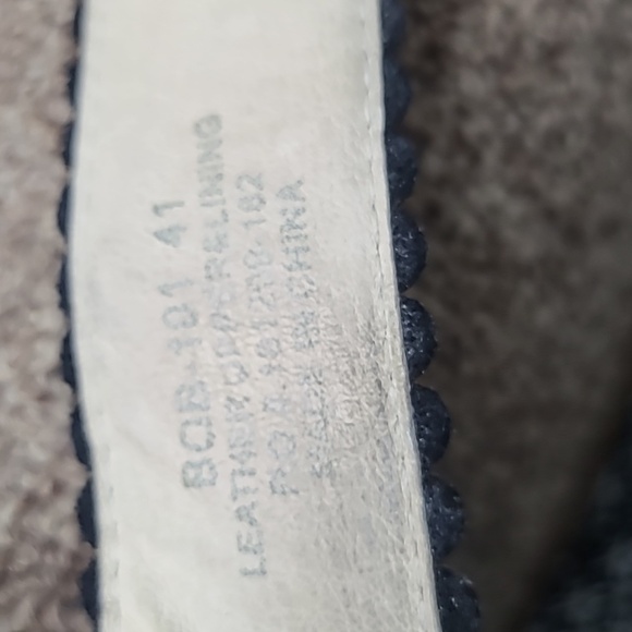 Alegria Bob Black Leather Strappy Healed Sandals sz 41 - Picture 11 of 12